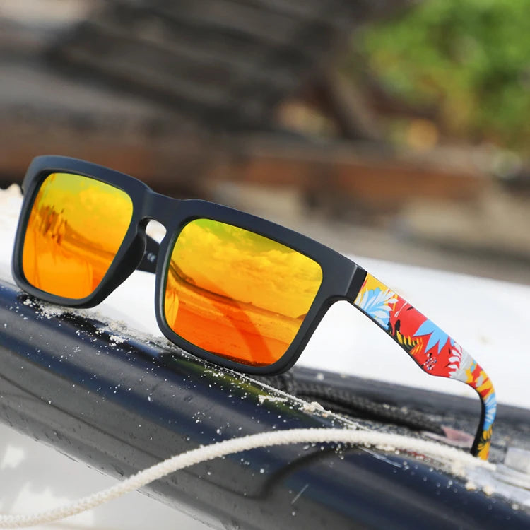 Unisex Frame UV400 Male Tac Mirrored Cycling Mens Customized Sport Brand Designer Rectangle Polarized Lenses Sunglasses Oculos