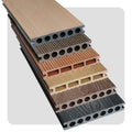 New Design Solid Wpc Decking Hard Wearing Co-Extrusion Composite Deck. Waterproof Wpc Outdoor Co-Ex Decking Exterior Flooring
