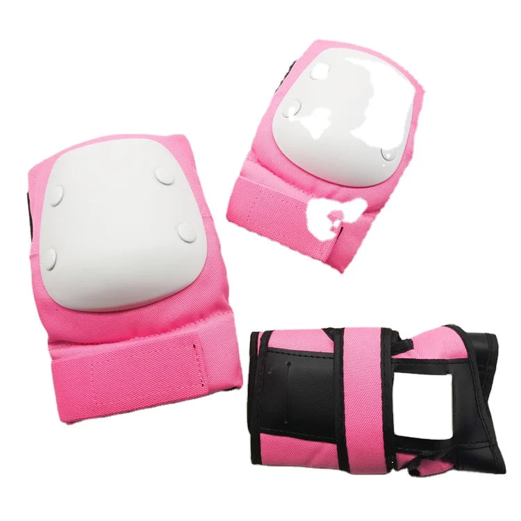 Custom Skateboard Roller Skating Protective Safety Gear Sets with Elbow Pads Wrist Pads and Knee Pads for Kids Adults