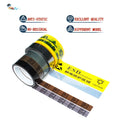 Clear BOPP Sliver Gray Grey PET Yellow Black Grid EMI Shield Conductive Packaging ESD Low-static Anti-static ESD Adhesive Tape MegaBDM