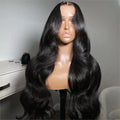 Indian Remy Human Hair Lace Front Wig HD for Lace Shedding Free Natural Matte Finish for Wedding