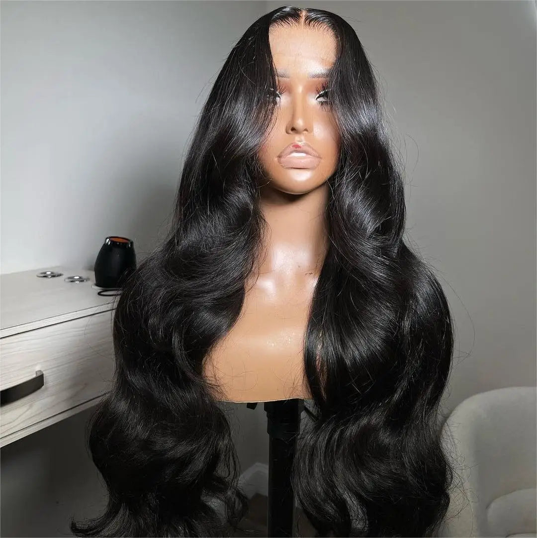 Indian Remy Human Hair Lace Front Wig HD for Lace Shedding Free Natural Matte Finish for Wedding