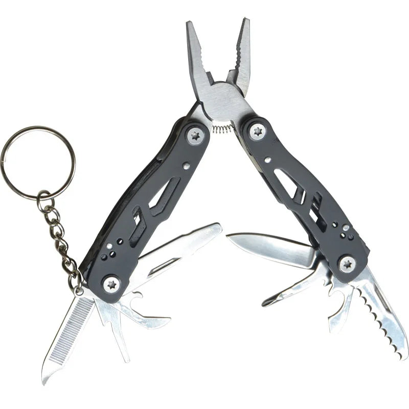 Kongbo Mini Multi-Tool Pliers Tools Multifunctional Folding Outdoor Camping Accessory for Gripping Personal Care Edc
