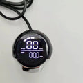ROUND DISPLAY WITH MILE/KM PER HOUR SPEED for ELECTRIC BIKE STANDING SCOOTER PEDAL MOTORCYCLE FOLDING BICYCLE MTB Diy Part