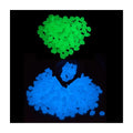 High Brightness Natural Glowing Decorative Garden Stepping Turquoise Photoluminescent Luminous Pebbles Stones for Garden Pathway