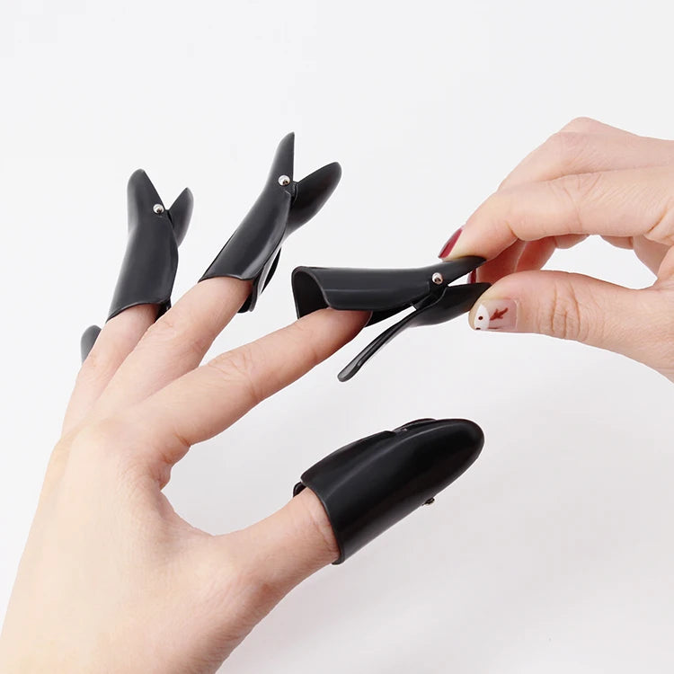 Wholesale Plastic Eco-friendly Nail Soak off Clip Reusable Gel Nail Polish Remover Tool for Manicure