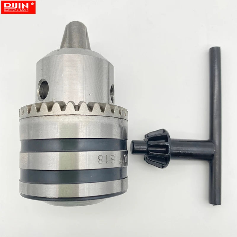 SANOU Brand Key Drill Chuck B10 B12 B16 With 6mm 10mm 13mm 16mm Light Duty Morse Cone Taper Arbor TailStock Chuck