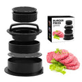 Nonstick Hamburger Patty Maker Mold Burger Press for Perfect Round Delicious Stuffed Burgers