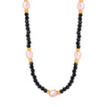 Factory Direct Sale Gold Plated Stainless Steel Jewelry Fashionable Chain Necklace with Freshwater Pearl
