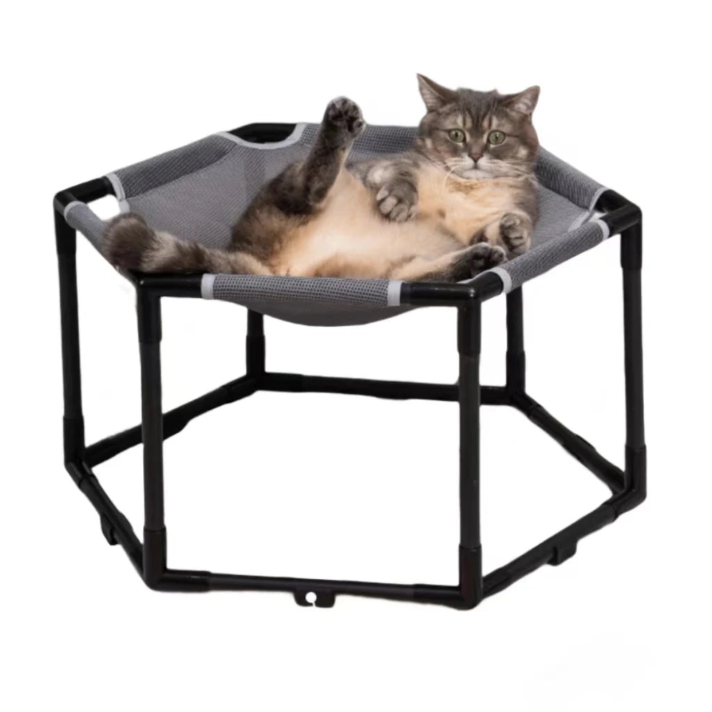 Outdoor Travel Foldable Detachable Easy Assembly Removable Comfortable Breathable Cat Bed Pet Cat Hammock Chair