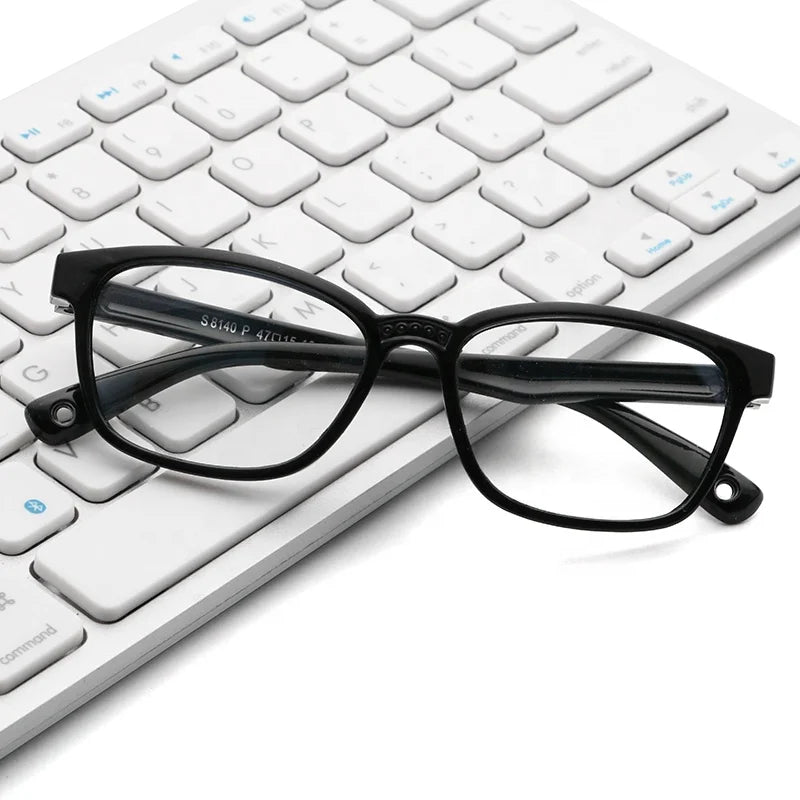 Aochi Top Selling Anti Blue Light Glasses Kids Small Shape Eyeglasses Blue Screen Glasses for Young Kids