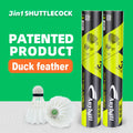 Anyball 3in1 Badminton Shuttle 3Pcs 6Pcs 12Pcs Badminton Ball Sports Unique Patent Durable Shuttlecock With Great Stability