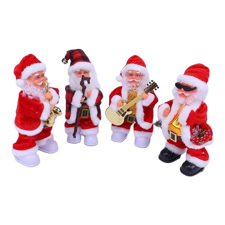 New Electric Santa Claus Toy for Kids Christmas Party Decoration & Supplies