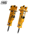 1-6 Tons Mini Excavator Hydraulic Rock Breaker Hammer Chisel 35mm 45mm 53mm Hydraulic Hammer