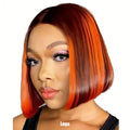 Brazilian 100% Human Hair Wigs 13*4 Bob HD Front Lace Women Wigs Brazilian Vietnamese Style Glueless Wig Factory Wholesale