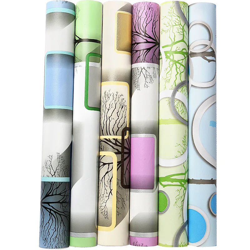 Self Adhesive Wallpaperfor Home Decor and Renovating Walls of Living Room and Bedroom Waterproof Floral Wall Sticker