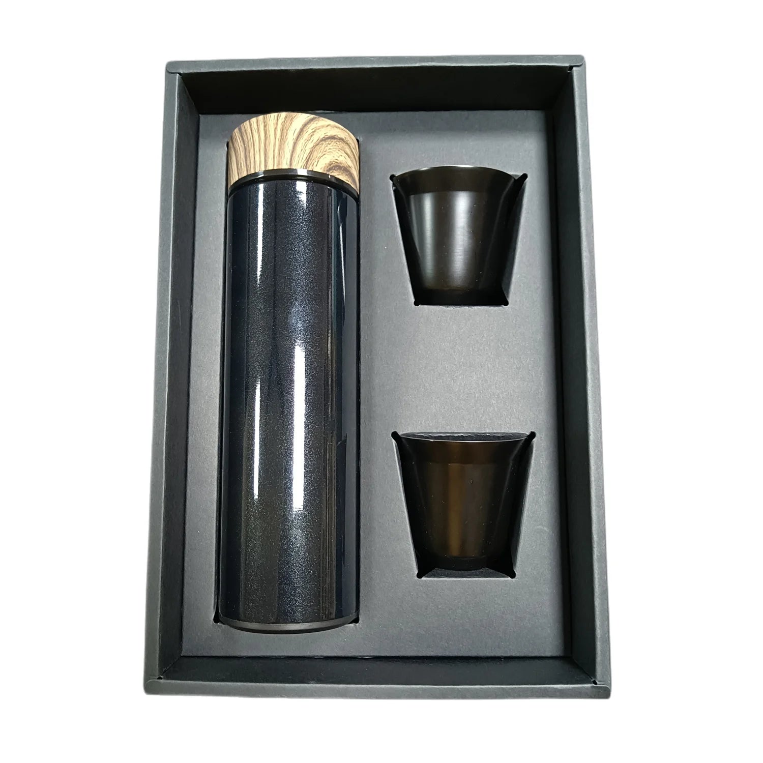 In Stock Arabic Espresso Coffee Set 400ml Stainless Steel Thermal Flasks with Nespresso Cups Promotional Business Gift Set