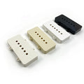 Wholesale 6 String Black White Ivory ABS JM Bass Guitar Pickup Covers for Guitar Parts