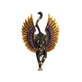 New Product Ideas Enamel Oil Drop Ancient Egyptian Animal Brooch Men Antique Lion Sphinx Brooch