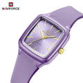 2025 New NAVIFORCE 5055 Watch Jewelry for Women Popular Purple Watches Manufacturer Minimalism Seiko Movement Ladies Wrist Watch