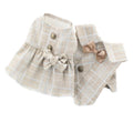 Hot Selling Pet Clothes Spring and Summer New Dog Coat and Dress Khaki Couple Suit Fashion Pet Clothes