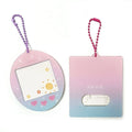 Kuien Wholesale Custom Printed Photocard Holder Charms Acrylic Open Shaker Anime Cartoon Photo Charms Insert Frame Pendant