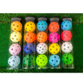 China Factory Injection Molding Practice Pickleball 40 Hole Practice Ball Injection Molding Customization Pickleball