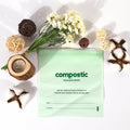 Environment-Friendly Biodegradable PBAT Plastic Self-Sealing Bag Zip Lock Closure New Materials Green Carton Piling for