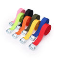 Hot Selling High Quality 20mm PP Webbing Binding Belt with Zinc Iron Buckle Customized Color & Length for Garment Use