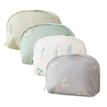 Happyflute Reusable Wetbag Washable Makeup Bag Waterproof Cloth Cosmetic Bag OEM Private Print