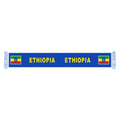 RTS Goods ETHIOPIA Football Cup Country Nation Football Fans Scarf Polyester Satin Digital Print Scarf in Stock