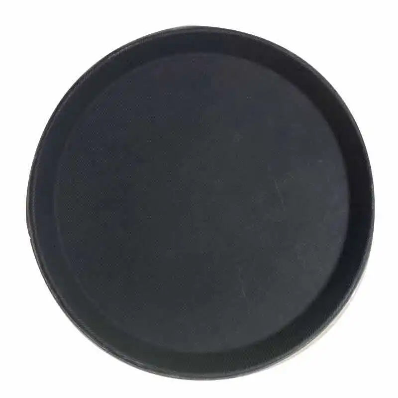 Hotel and Restaurant Anti-Skid Plastic Service Tray Rectangular Oval and Round Design for Food and KTV Bar Tools