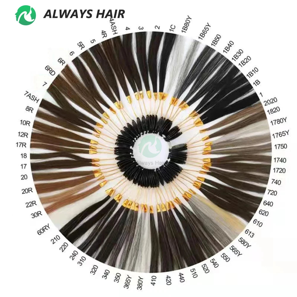 Men's Toupee Color Ring 64 Colors Ring Accessories for Hair System
