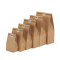 Wholesale Kraft Paper Bags for Food Packaging Shipping Custom Logo Size Paper Bags for Food Takeaway