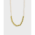 925 sterling silver fresh water pearl beads silver beads necklace for women