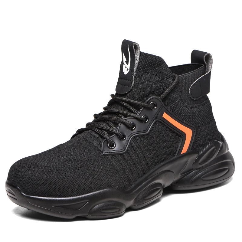 New Fashion Best Selling Protective Shoes Lightweight Breathable Steel Toe Industrial Work Safety Footwear