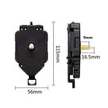 Ticking AA Quartz 6168 Battery  Powered  Pendulum Clock Motor 16mm