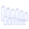 Cheap Lotion Plastic Bottle 15ML 20ML 25ML 30ML Transparent Flat Shoulder Bottle Empty Cosmetic Bottle for Skin and Hair
