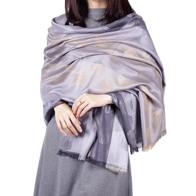 Warm Cotton Shawl & Scarf for Women-Multi-color Spring/Winter Outdoor Use 180x65cm Dual-purpose