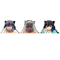 Hashibira Inosuke Sticker 3D Lenticular Changing Picture Motion Stickers Waterproof Car Laptop Wall Manga Decor