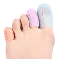 6 Colors Silicone Sports Insoles Breathable Toe Protector and Thumb Cover for Gel Cushioning Blister Callus Corn Toe Caps