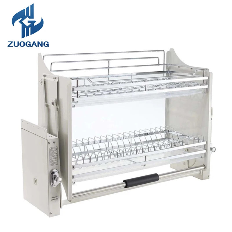 Zuo Gang Kitchen Storage System Multifunction Soft Close Cabinet Tall Pantry Unit Pull Out Baskets