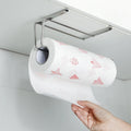 SHIMOYAMA Stainless Steel Holder Rack Under Cabinet Toilet Tissue Towel Kitchen Paper Roll Holder