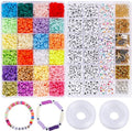Bohemian DIY  Accessories Alphabet 24 Grids  Polymer Soft Clay Beads  Sets
