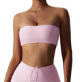 Hot Sale Woman Sport Bra Wireless One Piece Compression No See Activewear Gym Workout Padded Soft Hot Sexy Sports Bra Suppliers