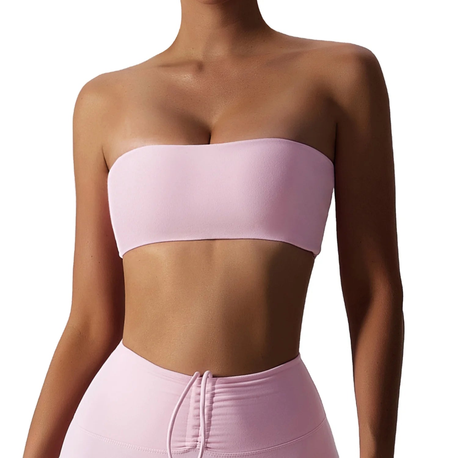 Hot Sale Woman Sport Bra Wireless One Piece Compression No See Activewear Gym Workout Padded Soft Hot Sexy Sports Bra Suppliers