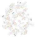 Swiyi Bridal Wedding Hair Accessory Gold Silver Extra Long Comb Clips Vine Pearl Crystal Beads Fashionable Fine Workmanship