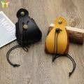 Stylish Faux Leather Dice Tray Portable Dice Bag Drawstring Pouch Take Items Custom Dice Storage Bag for Game