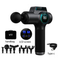 Handheld 99 Speed LED Touch Screen Muscle Deep Tissue Fascial Percussion Massage Gun Body Application Message Massage Gun