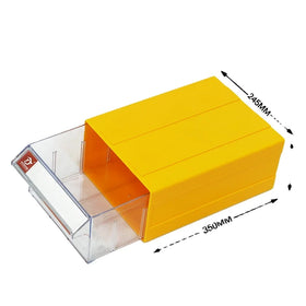 20pcs F8-240*157*90MM Plastic Storage Bins Small Parts Hardware Organizers Drawers Stackable Cable Management Accessories